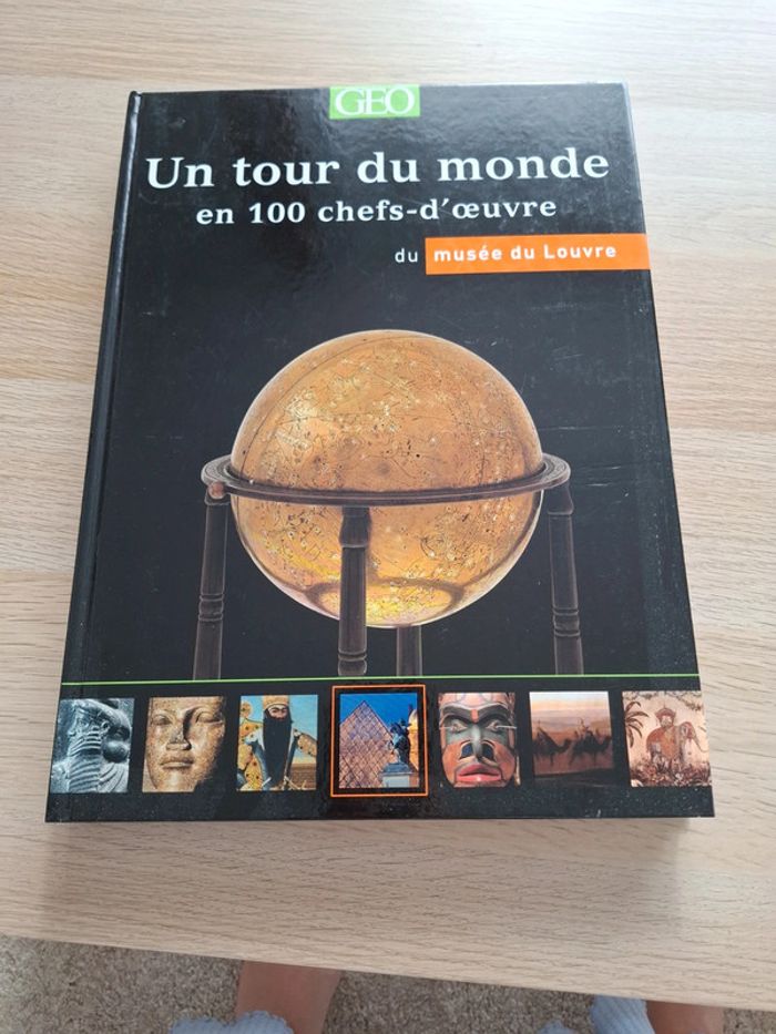 Livre tour du monde en 100 chefs-d’œuvre