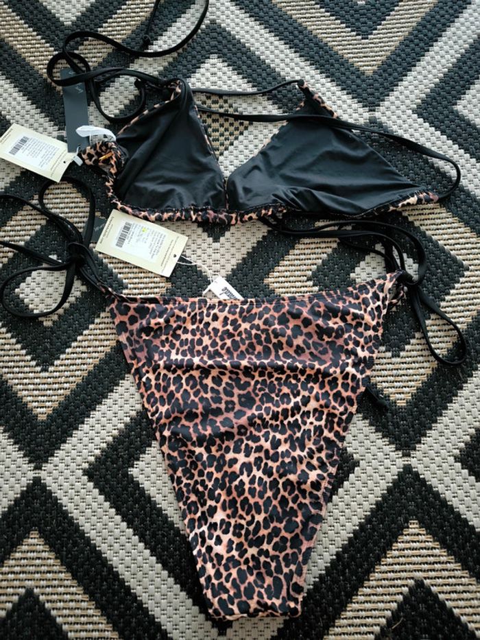 Maillot de bain léopard taille 46-48 neuf - photo numéro 3