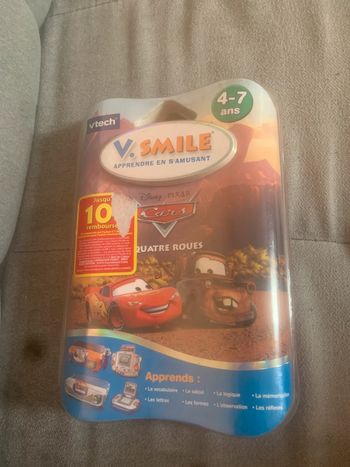 Jeu v-smile cars quatre roues 4-7ans