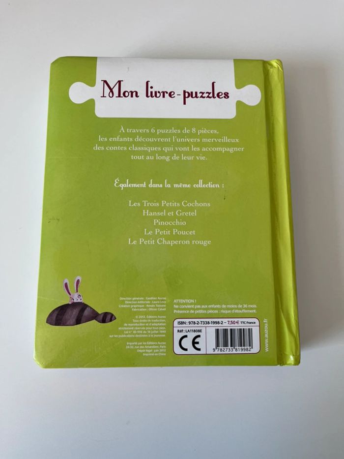 Mon livre puzzles 🧩 le chat botté - photo numéro 3