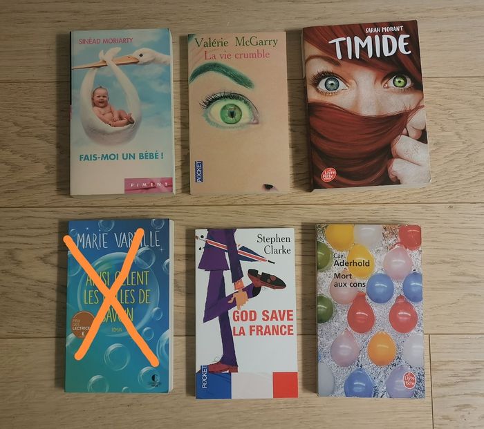 Timide, La vie Crumble, God Save La France, Mort aux cons , Fais moi un bébé