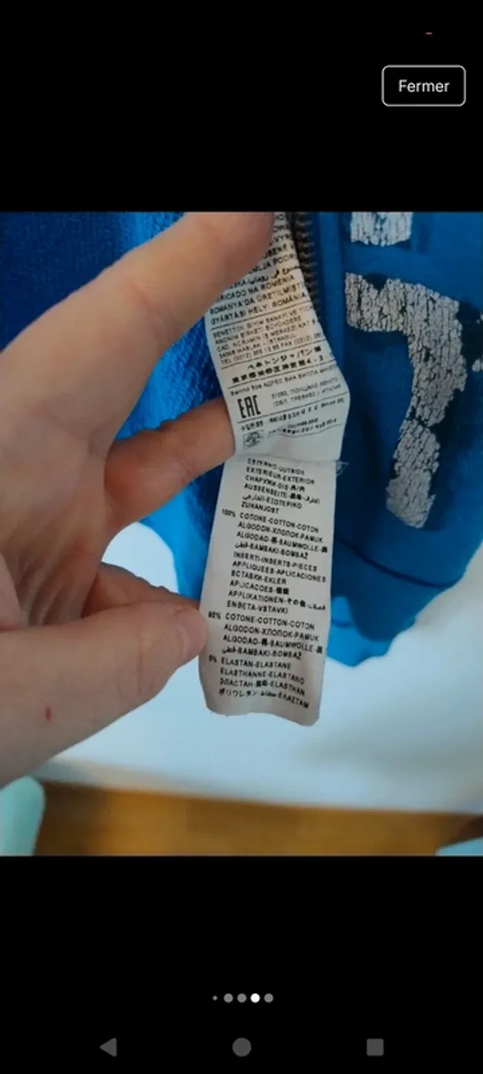 Gilet garçon zippé - photo numéro 7