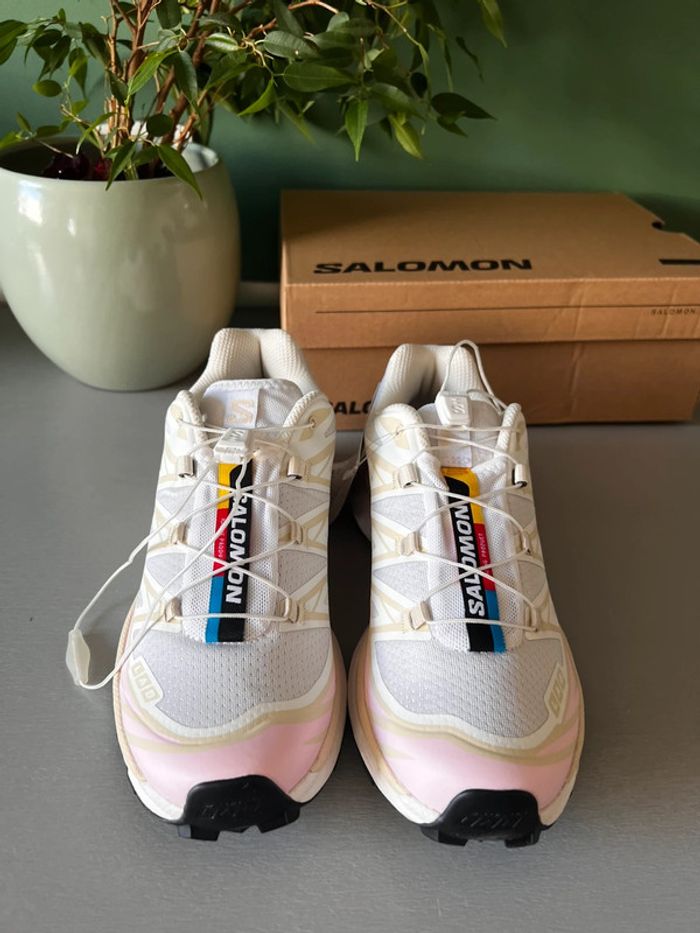 Salomon XT-6 – Fairy Tale / Amande Lait - photo numéro 10