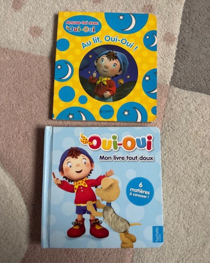 2 livres Oui Oui