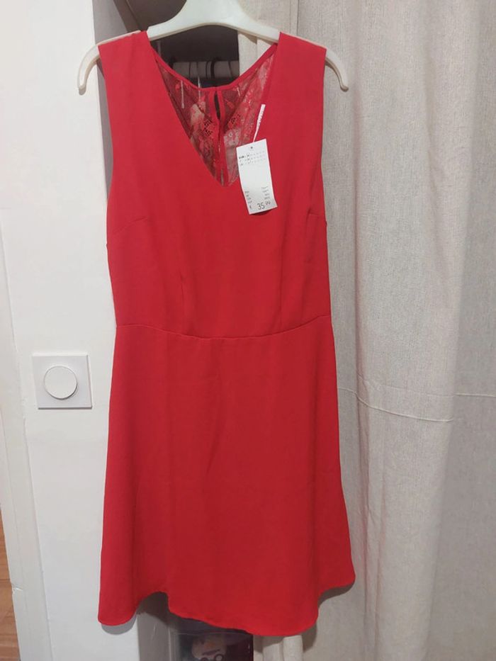 Robe rouge Camaïeu - 36