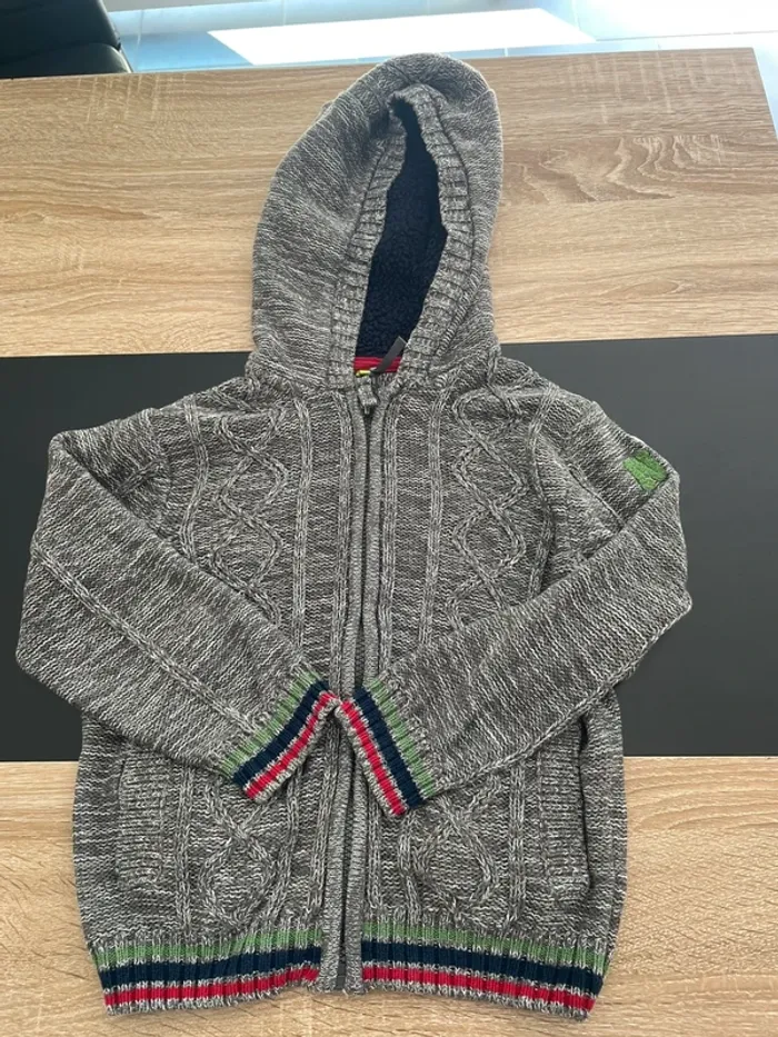 Gilet zippé 5 ans