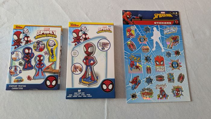 Lot créatif enfant Spiderman