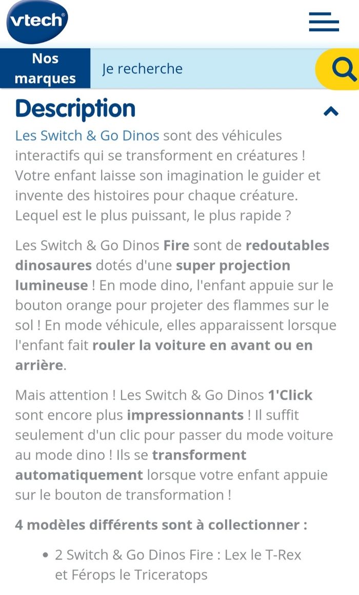 Switch and go dino - photo numéro 6