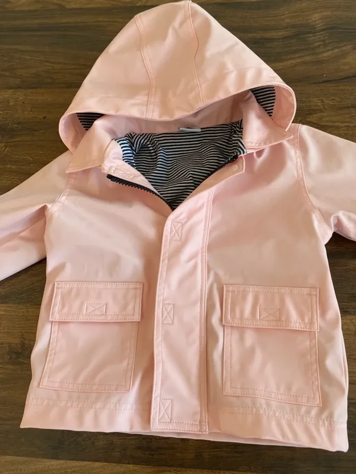 Ciré petit bateau rose pale en 6 mois - photo numéro 2