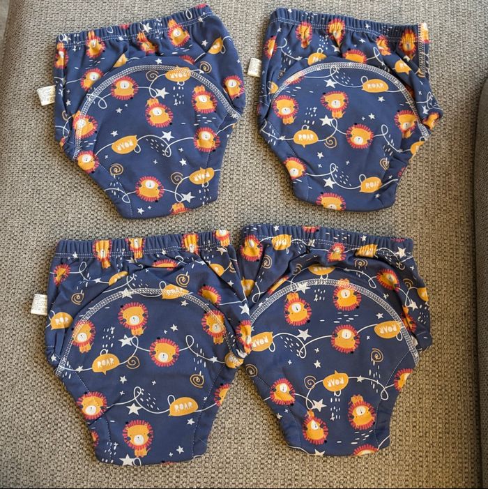 4 culottes d’apprentissage taille M