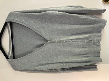 Gilet gris Yessica