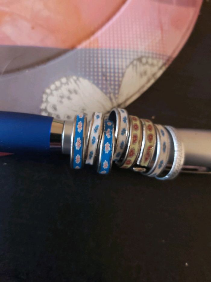 Lot 8 bagues - photo numéro 3