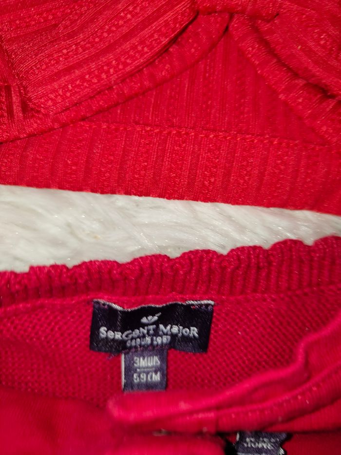 Ensemble complet 4 pièces sergent major fille 3 mois 🎀 - photo numéro 8