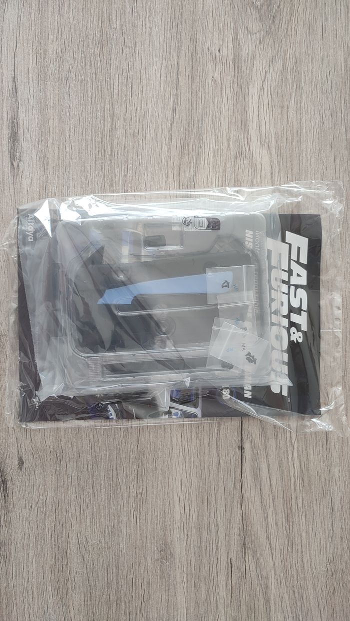 Lot fascicule avec pièces numéro 80 n°80 Nissan Skyline GT-R R34 Fast & Furious de Brian O'Conner 1/