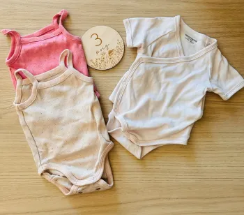 Lot de 3 bodys fille