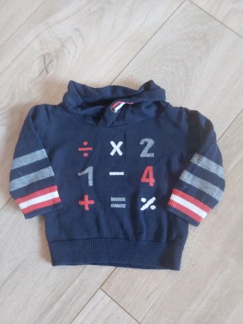 Pull garçon Z Grain de blé 3 mois (78)