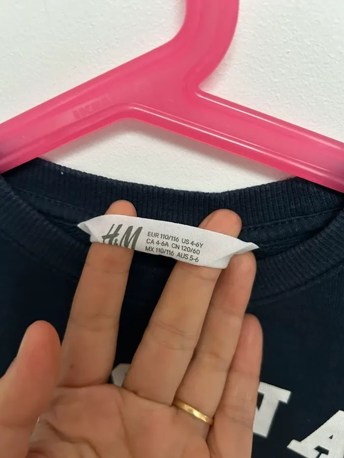 Sweat leger garçon 6 ans H&M - photo numéro 2