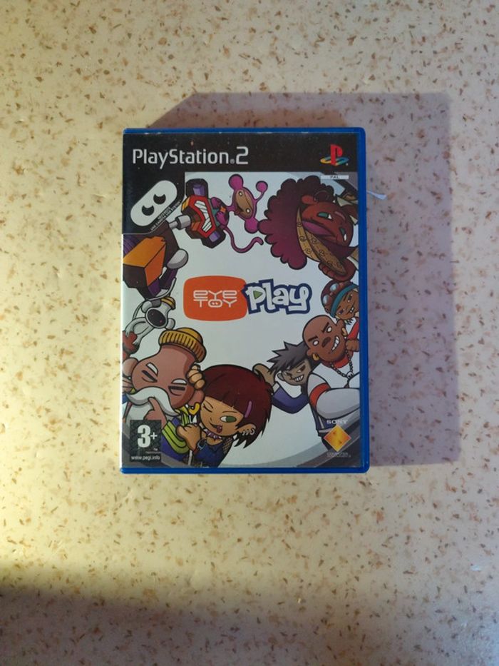 Lots de 4 jeux PS2 eye toy - photo numéro 2