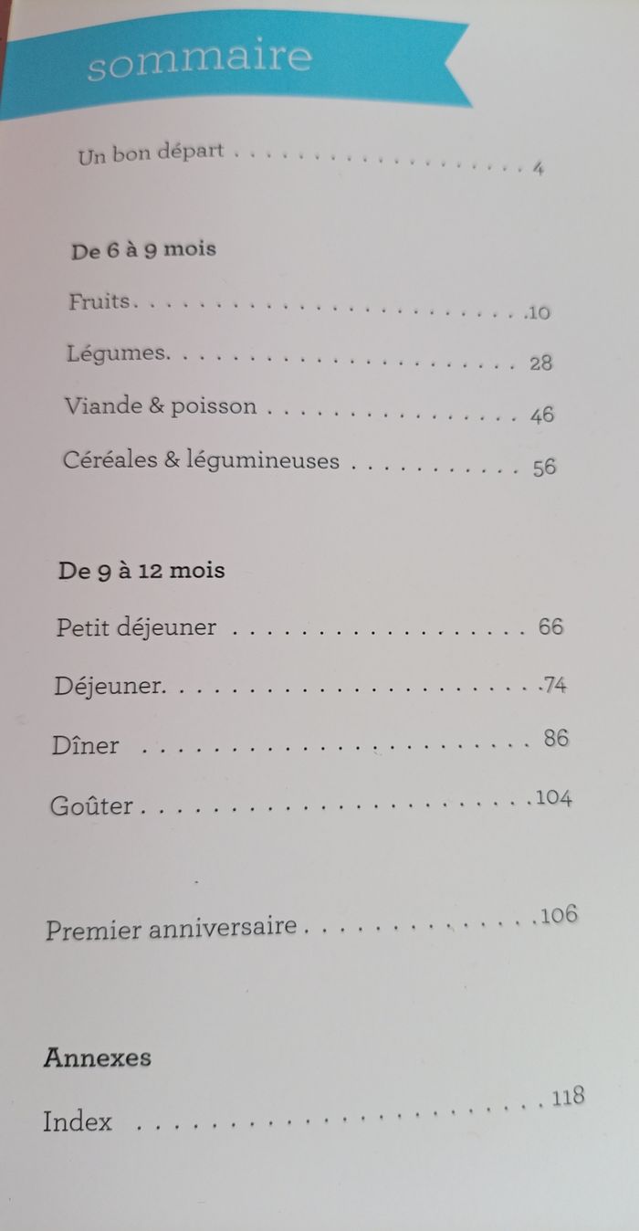 Lot de livres recettes bébé - photo numéro 7