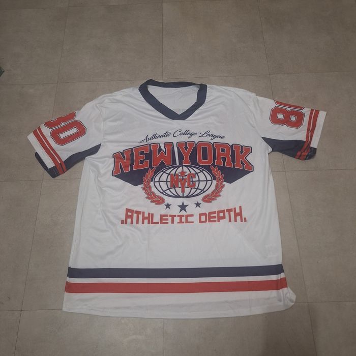 Maillot Athletic 🇨🇵 Y2K Rétro Graphic 90s-2000s - Taille 🇨🇵 Streetwear Unisexe Oversize