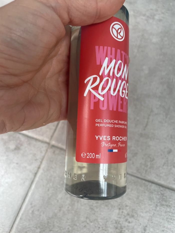 Gel douche Mon Rouge Yves Rocher neuf - photo numéro 4