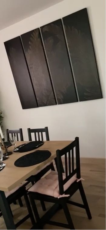 Tableau décoratif en bois creusé