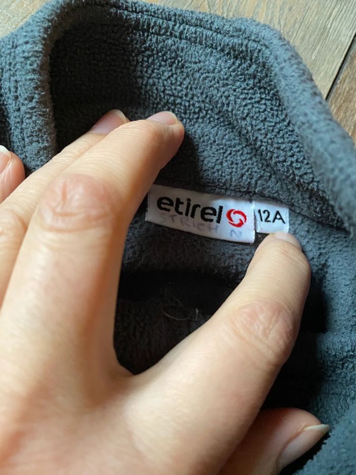 Pull polaire gris 12 ans - photo numéro 3