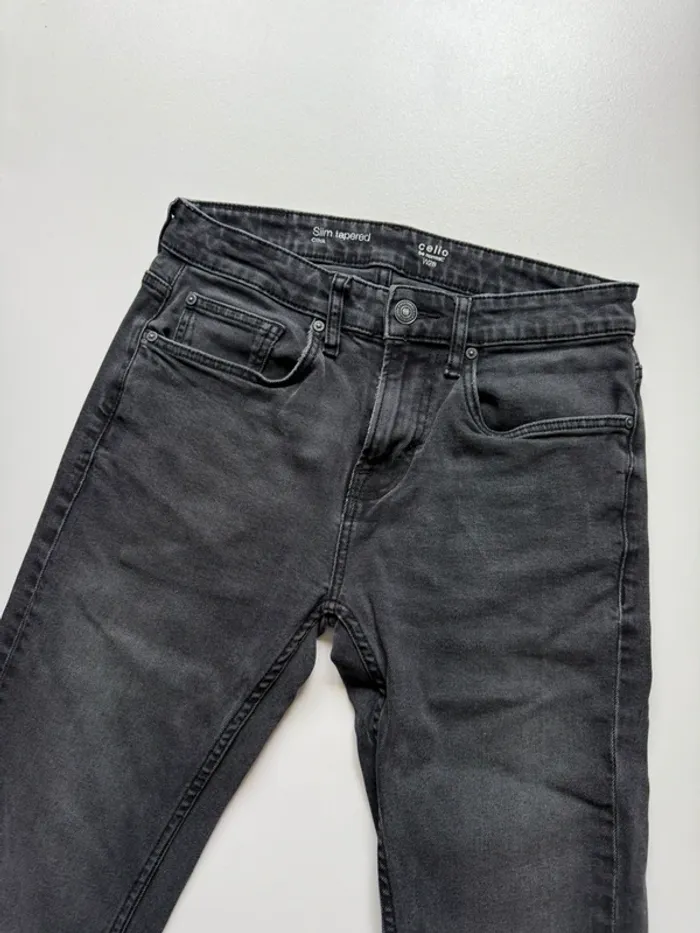 Jeans slim gris Celio - photo numéro 2