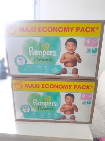 Paquets de couches harmonie t4