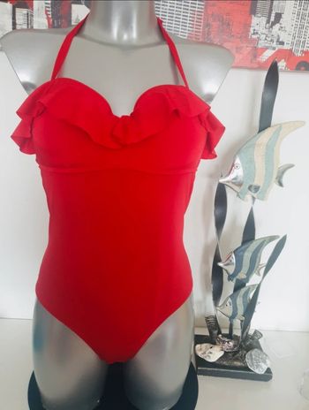 Maillot de bain sexy Rouge T90/A