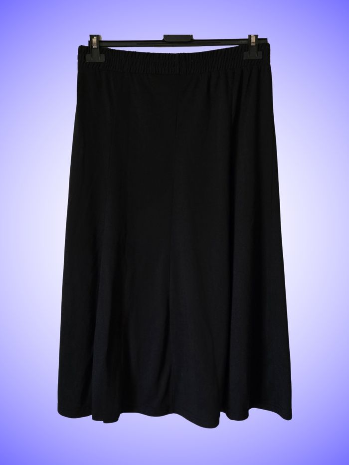 Jupe Longue Ample Noire Taille 44 XXL Bleu Bonheur
