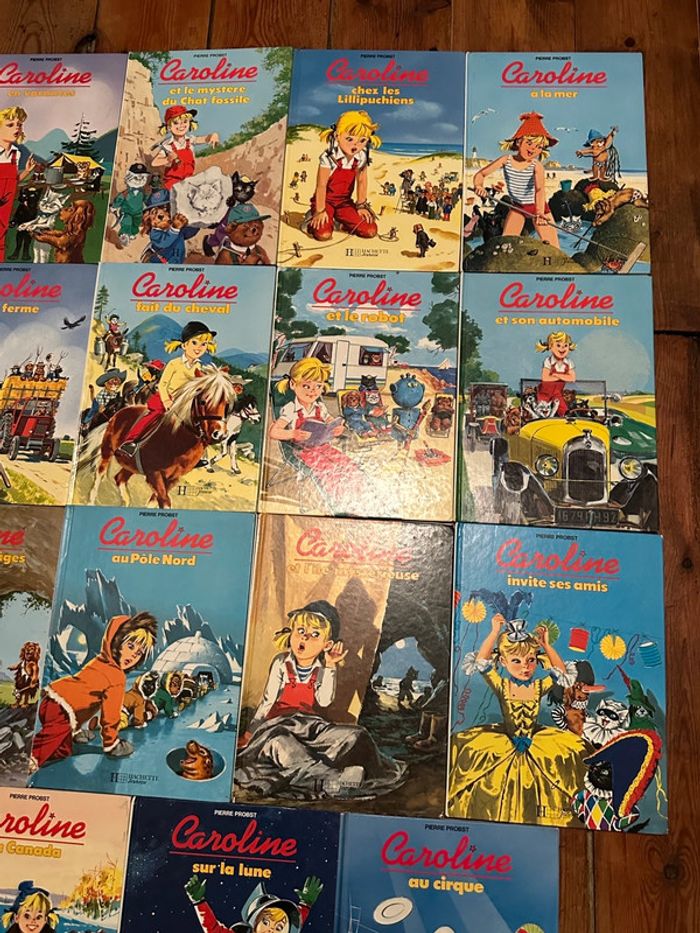 Lot de 17 livres bd albums vintage Caroline Pierre Probst Hachette Jeunesse années 90 - photo numéro 4