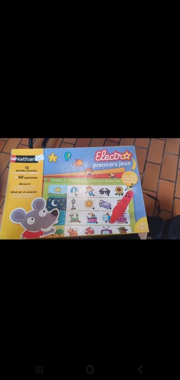 Électro premiers jeux