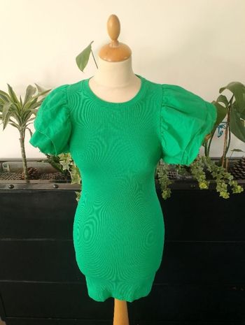 Robe verte Zara
