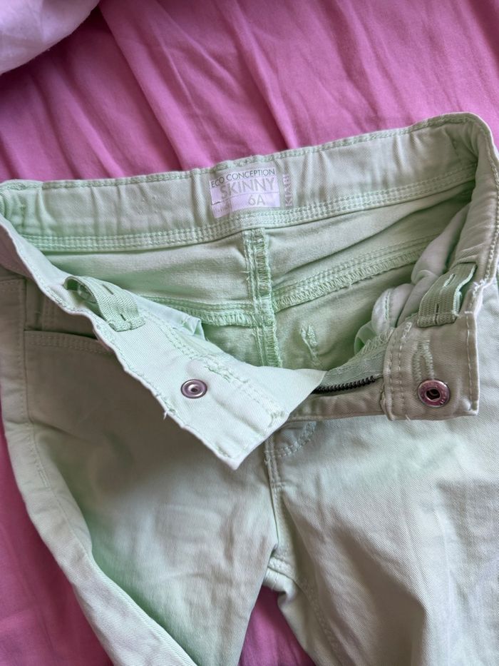 Pantalon skinny vert KIABI t.6ans - photo numéro 6