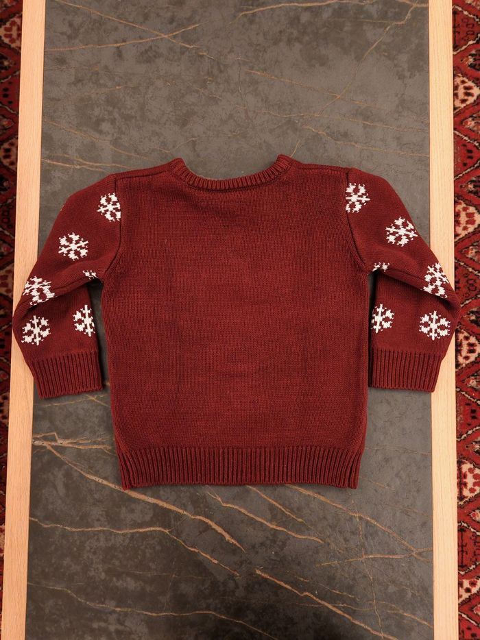 Pull renne de noel Armand Thiery 4/5 ans - photo numéro 3