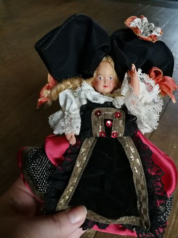 Poupée Alsacienne ancienne folklorique