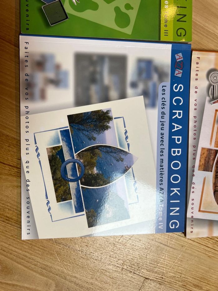 Lot de 4 livres Scrapbooking Azza - photo numéro 5