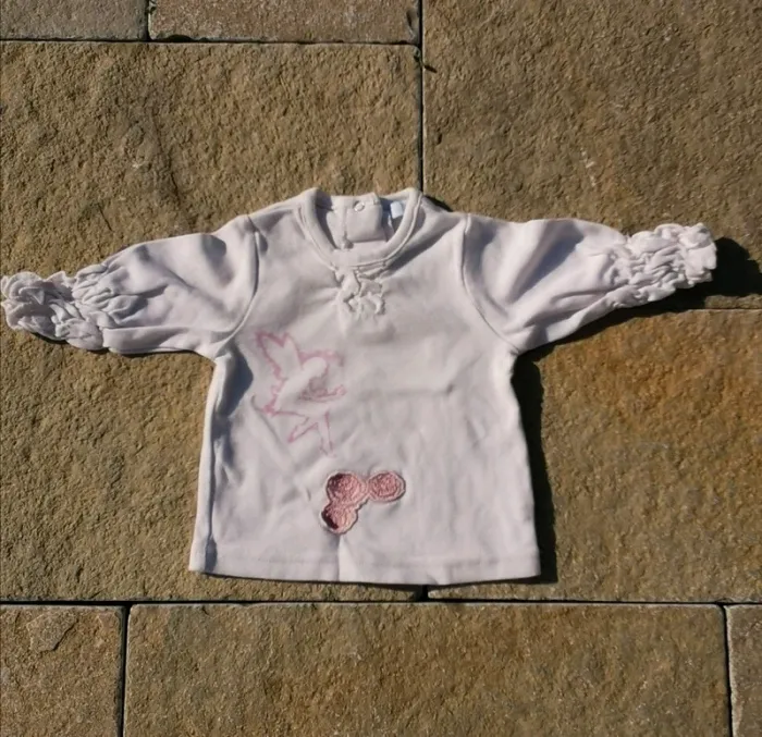 Tee-shirt fée obaïbi 6 mois