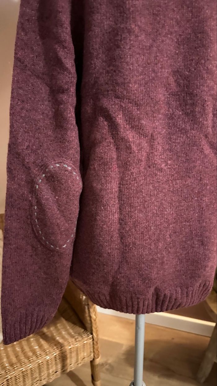 🤍 Pull bordeaux marron taille M neuf nils sundström 🤍 - photo numéro 7