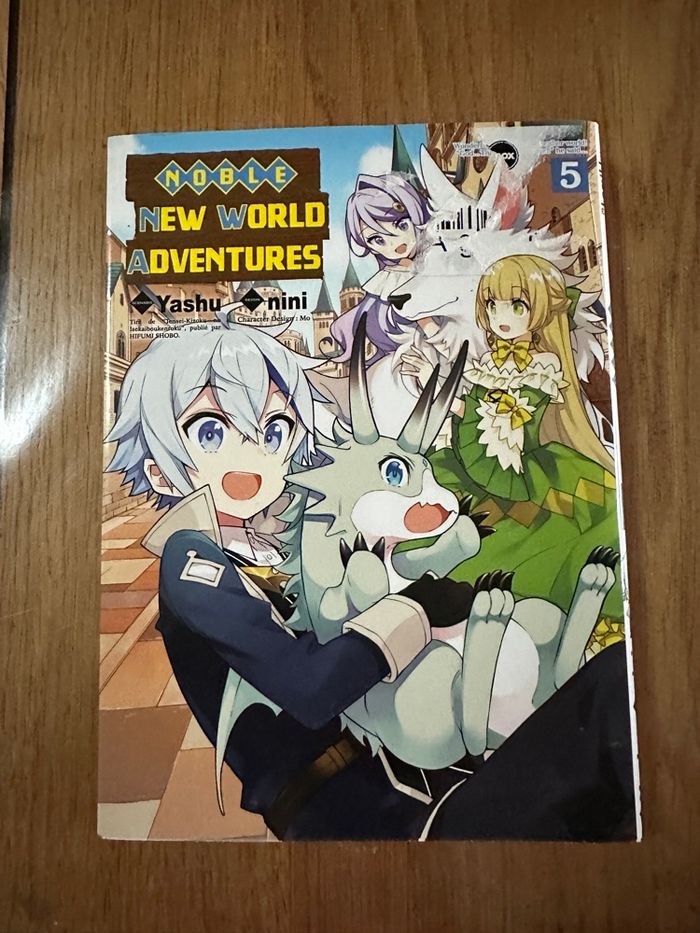 Manga Noble New World Adventures Tome 5 - photo numéro 2
