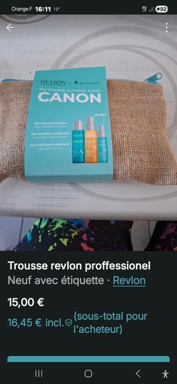 Produit cheveux 