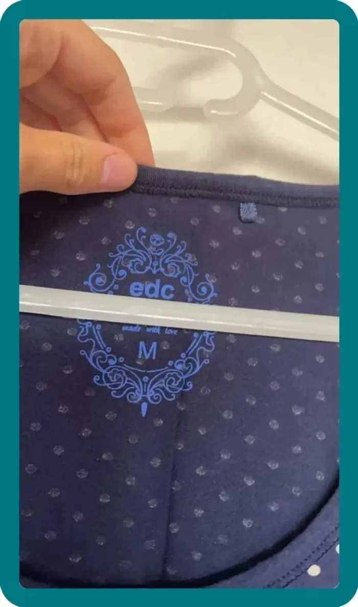 Débardeur marine - photo numéro 2