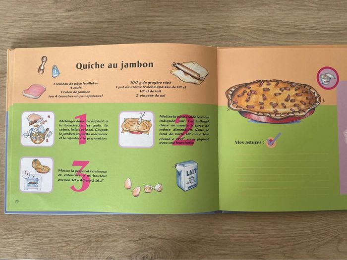 Mon livre de cuisine / recette pour enfants - photo numéro 3