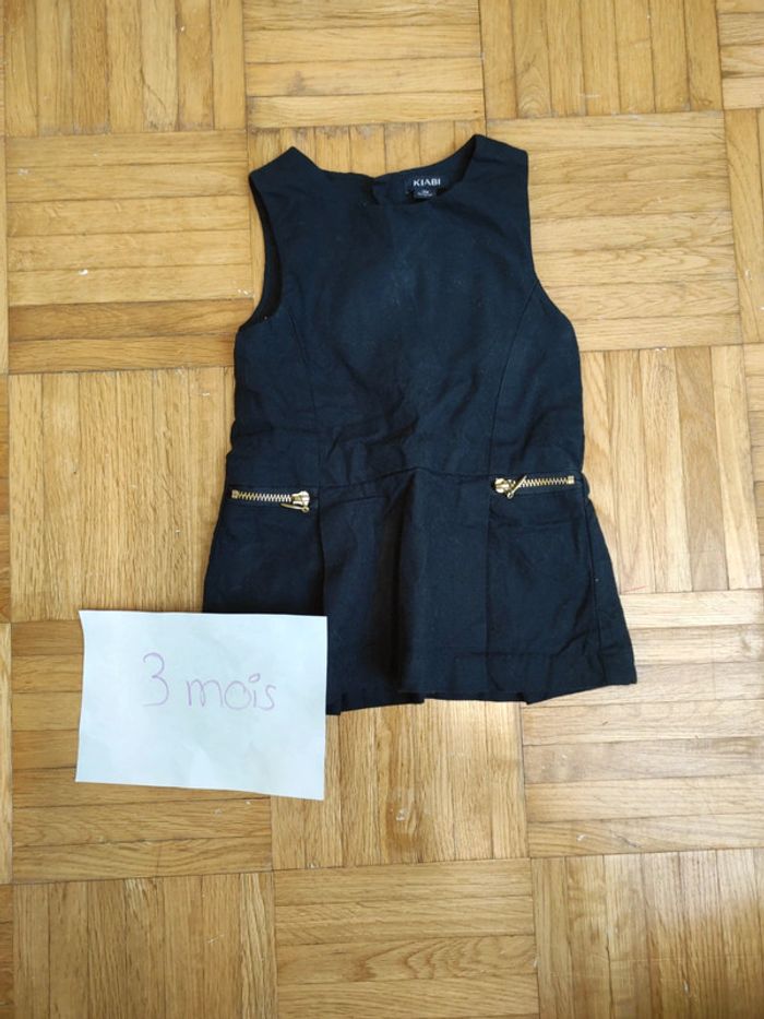 Robe bleu marine 3 mois