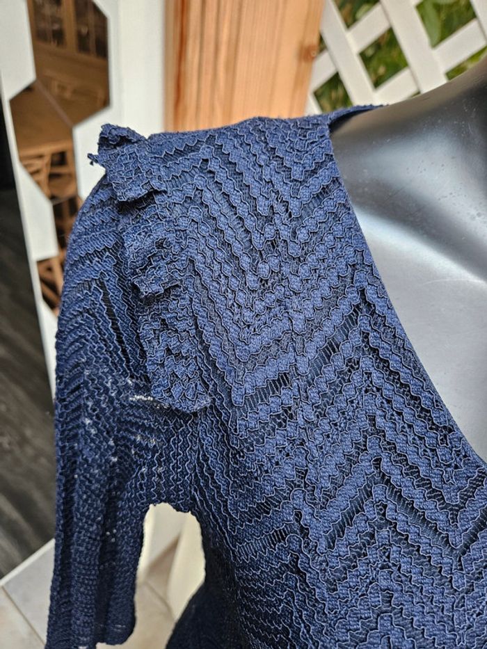 Yessica robe bleu taille S - photo numéro 8