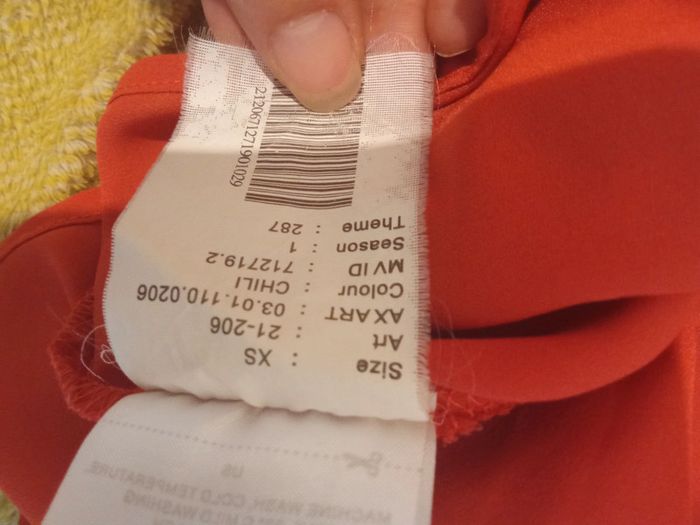 Debardeur - chili (orange/rouge) - Taille XS - Amisu - photo numéro 10