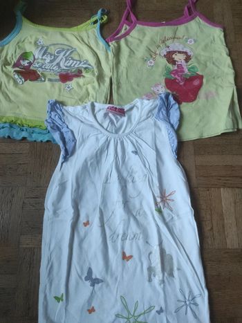 Lot 3 tee shirt 6 ans