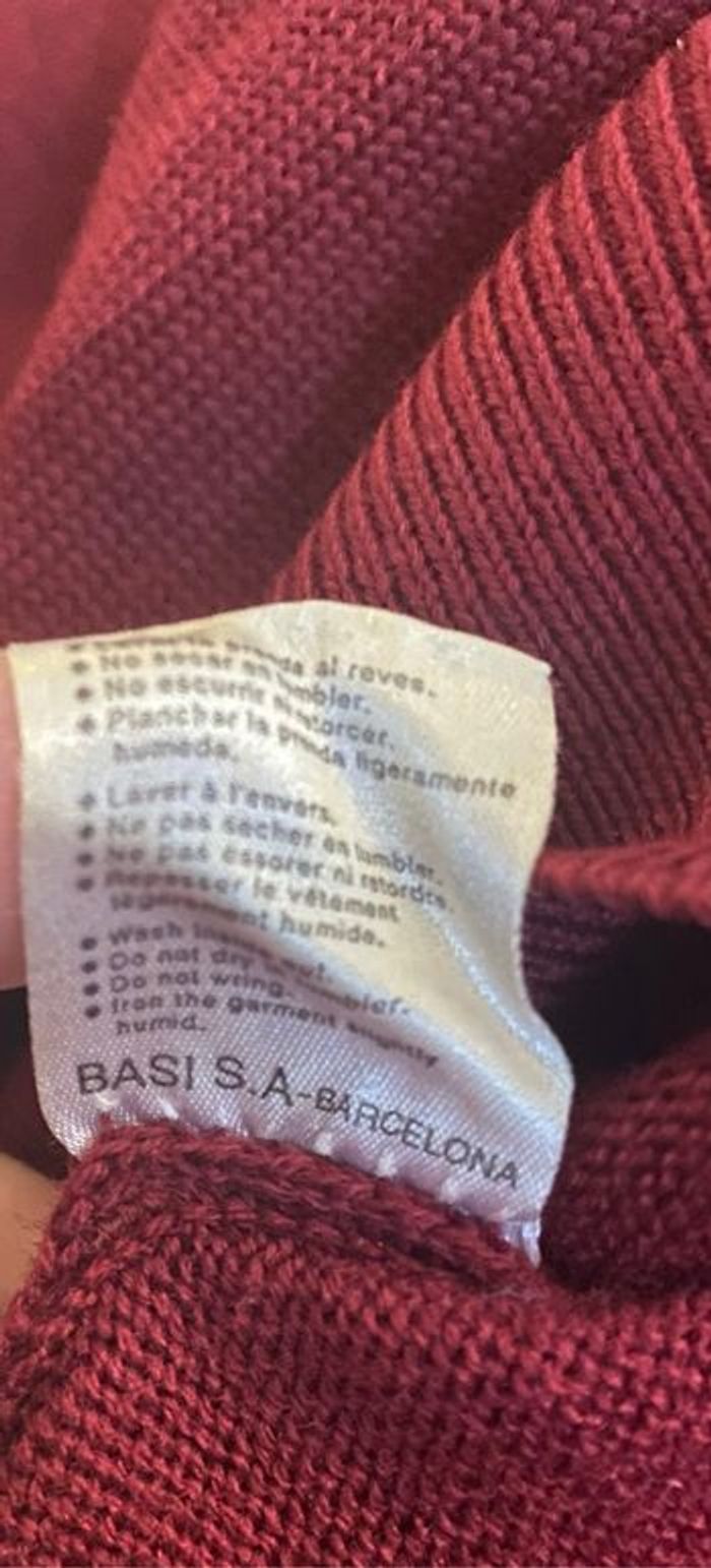 Pull col V Lacoste - photo numéro 5