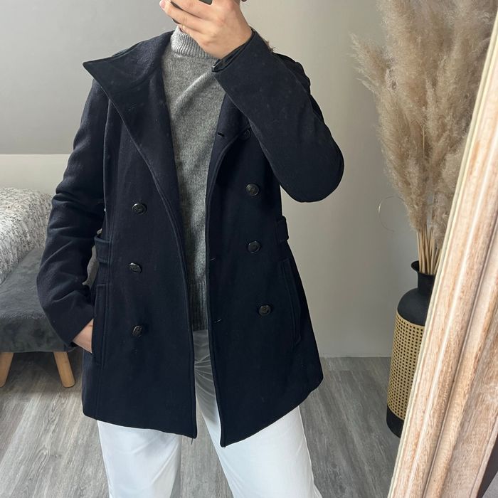 Superbe Caban Neuf Camaïeu, Bleu Marine (Taille 1) - photo numéro 9